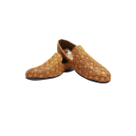 Men’s- Tan Textured Slim Shoes